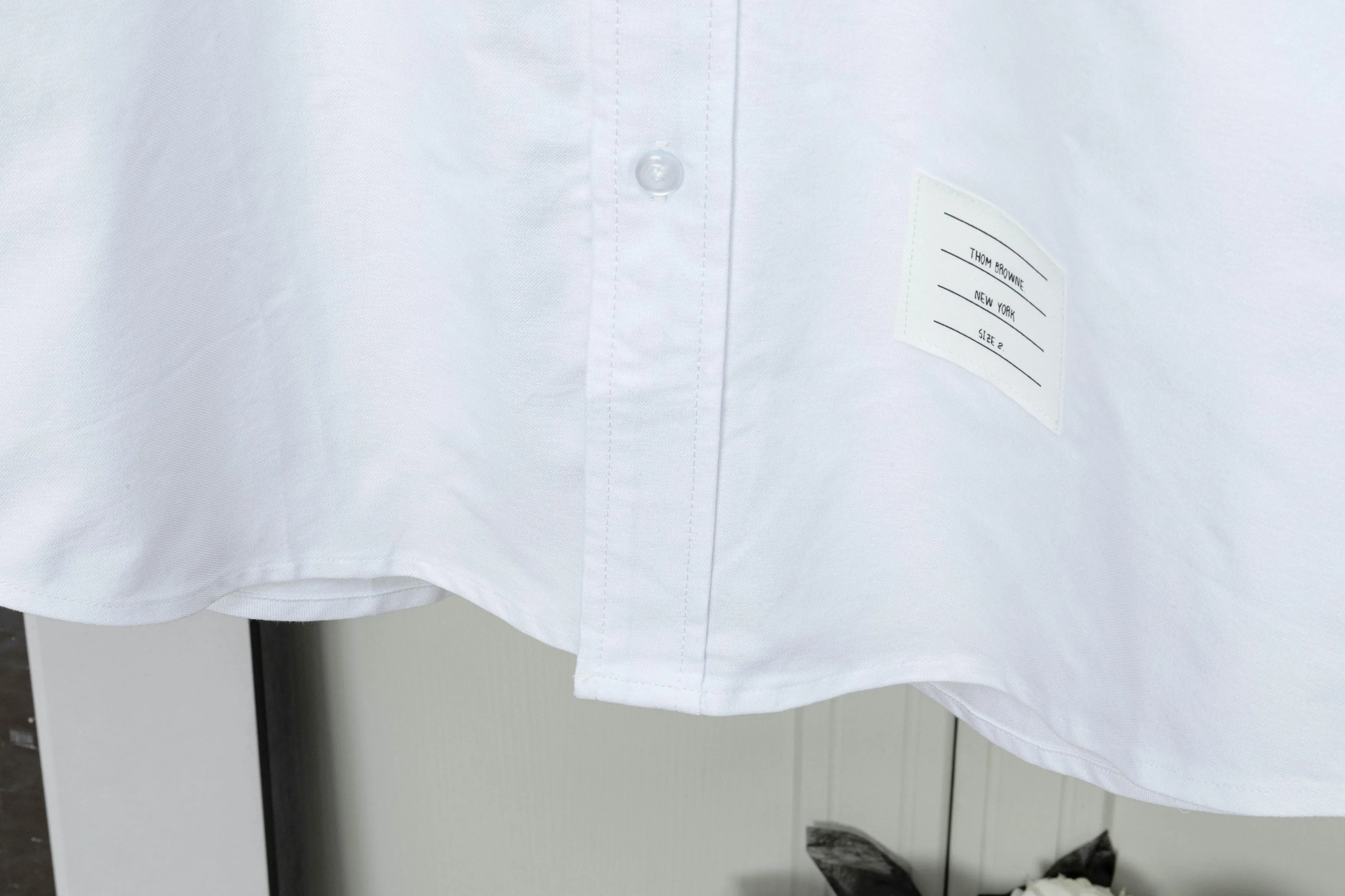 𝗧𝗵𝗼𝗺 𝗕𝗿𝗼𝘄𝗻𝗲 White 😌 Classic ～TB ， ， ！ ， 🕺 ！ ！ ， ， ， New Arrival， ～ ：White Light Blue Sizes：01234